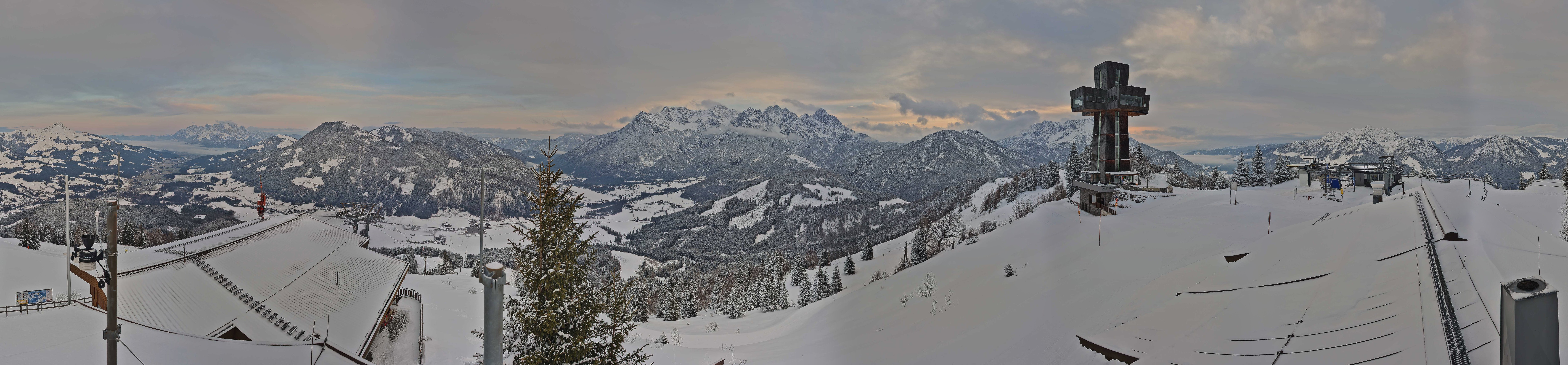 Archiv Foto Webcam Jakobskreuz im Pillerseetal