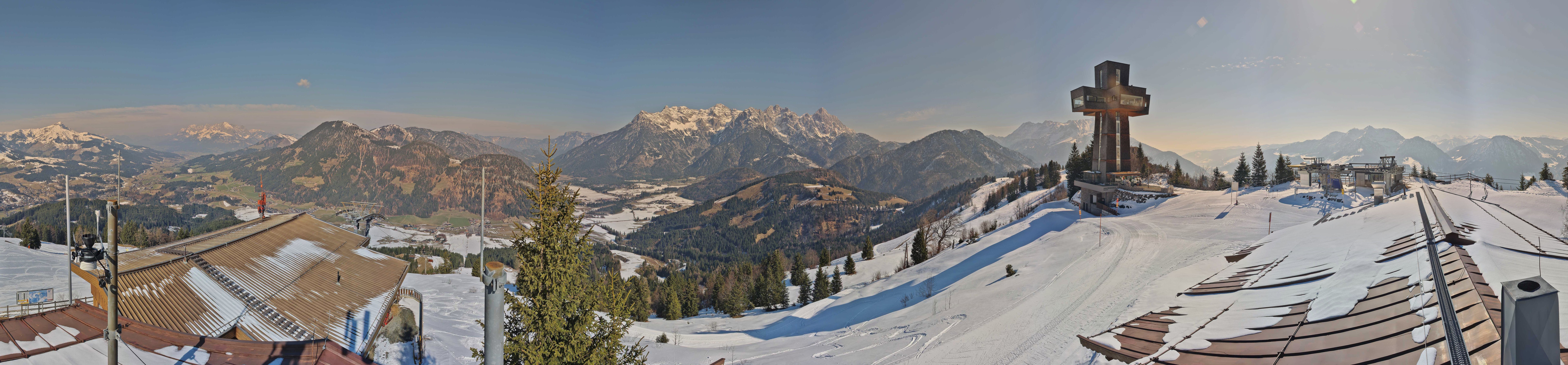 Archiv Foto Webcam Jakobskreuz im Pillerseetal