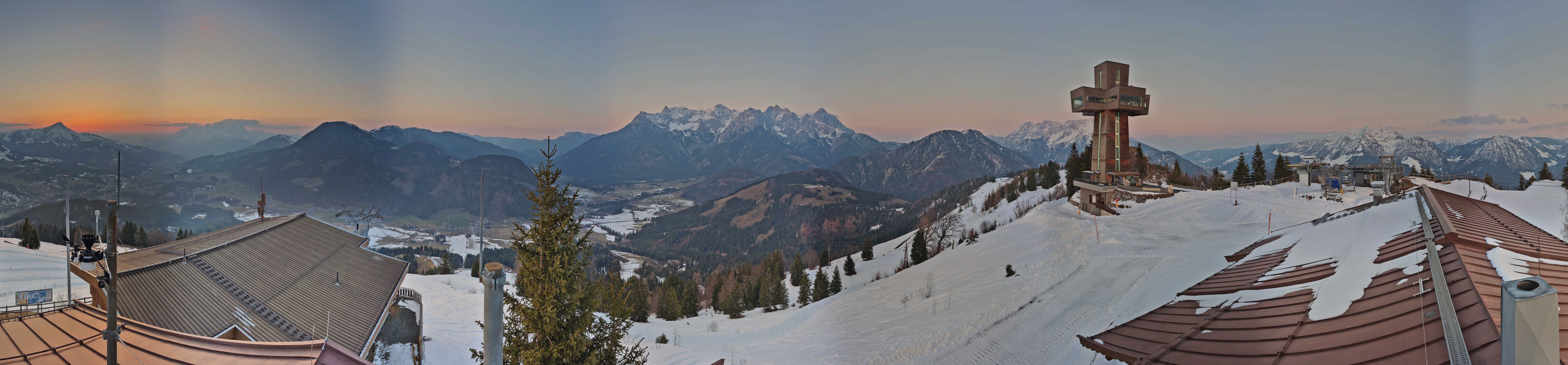 Archiv Foto Webcam Jakobskreuz im Pillerseetal
