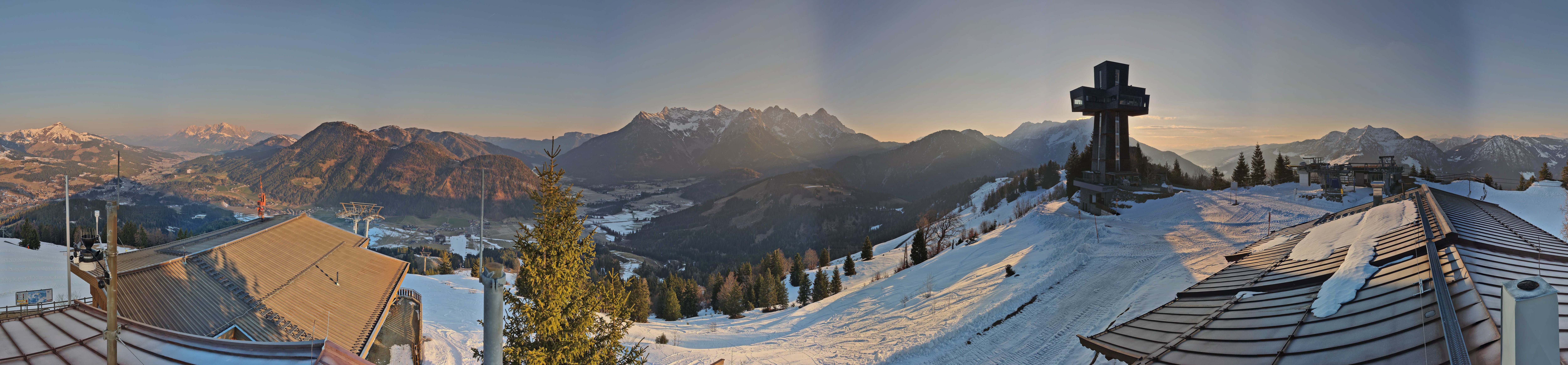 Archiv Foto Webcam Jakobskreuz im Pillerseetal