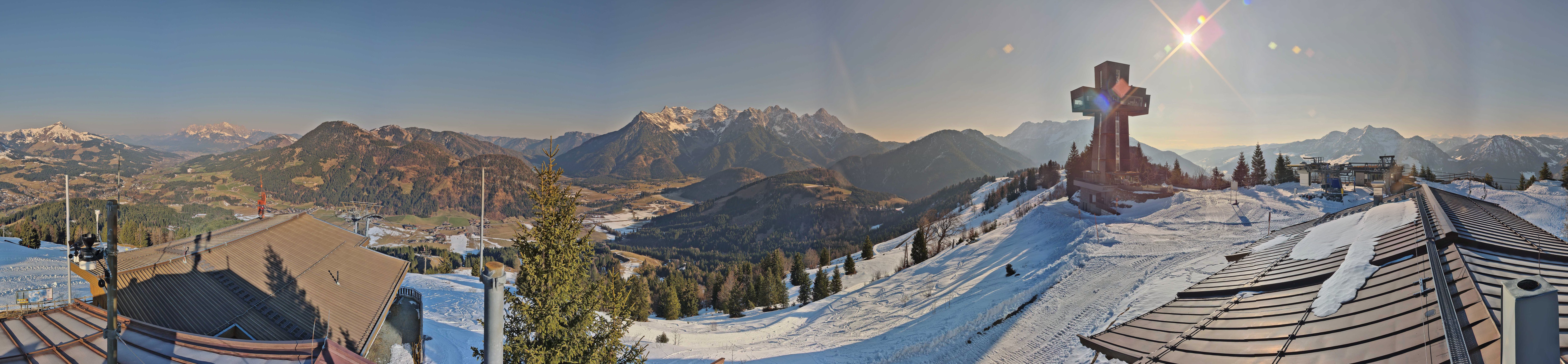 Archiv Foto Webcam Jakobskreuz im Pillerseetal