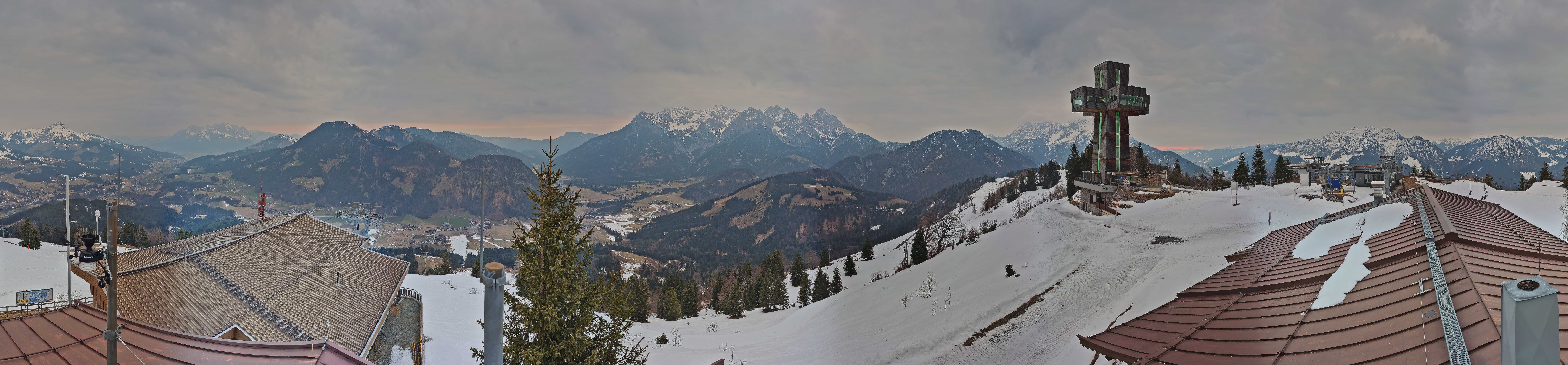 Archiv Foto Webcam Jakobskreuz im Pillerseetal