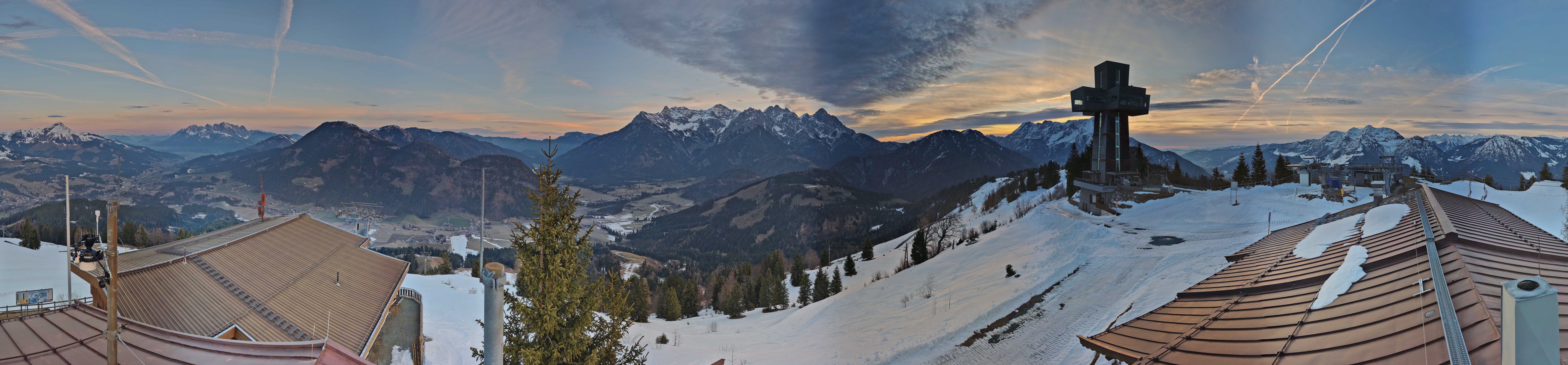 Archiv Foto Webcam Jakobskreuz im Pillerseetal