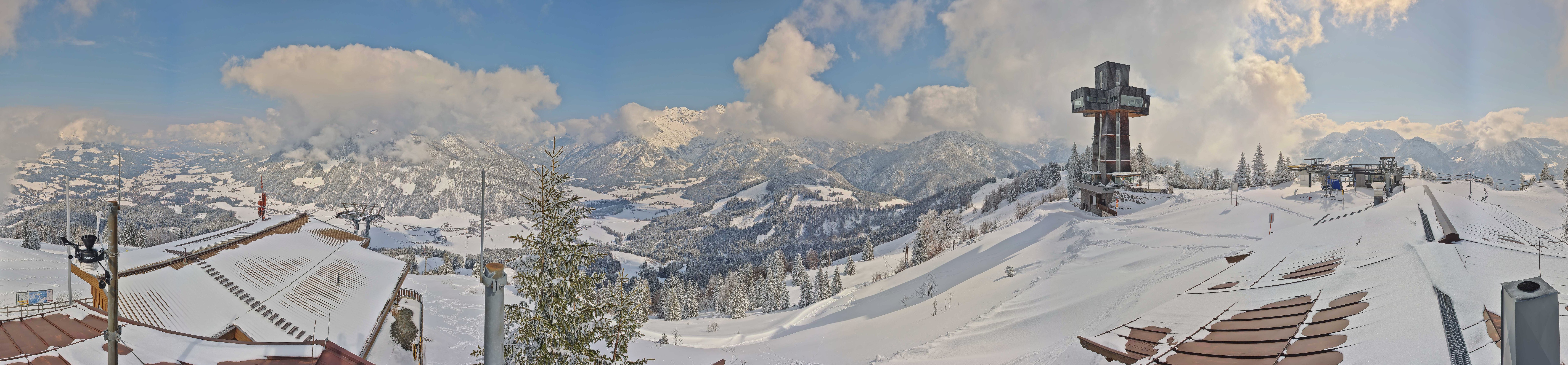Archiv Foto Webcam Jakobskreuz im Pillerseetal