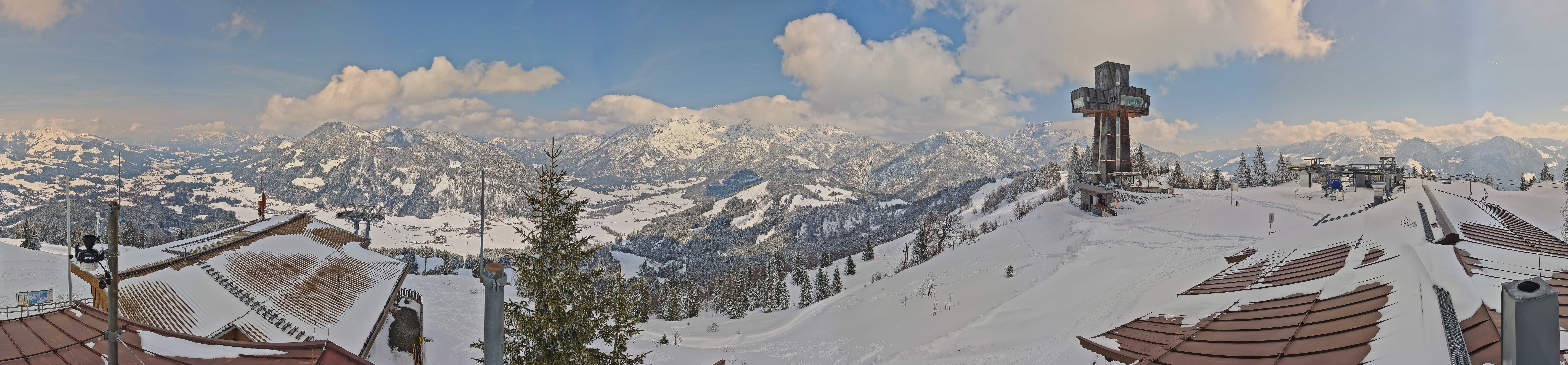 Archiv Foto Webcam Jakobskreuz im Pillerseetal