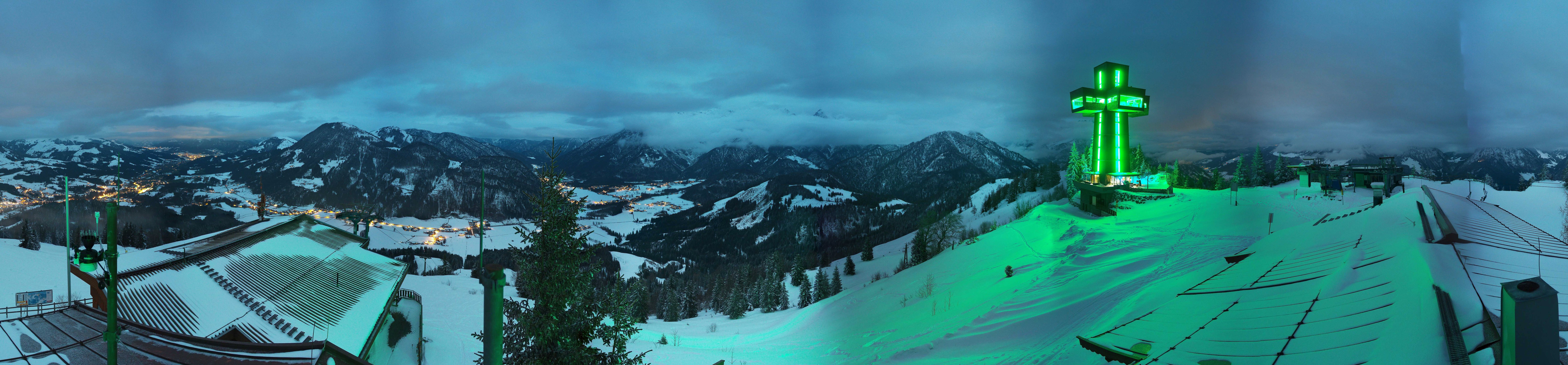 Archiv Foto Webcam Jakobskreuz im Pillerseetal