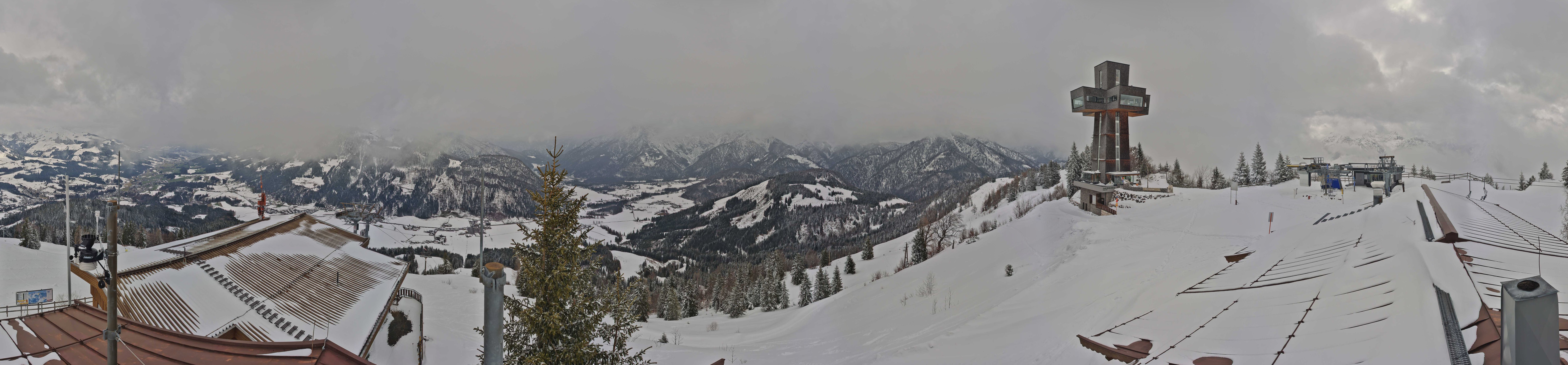 Archiv Foto Webcam Jakobskreuz im Pillerseetal