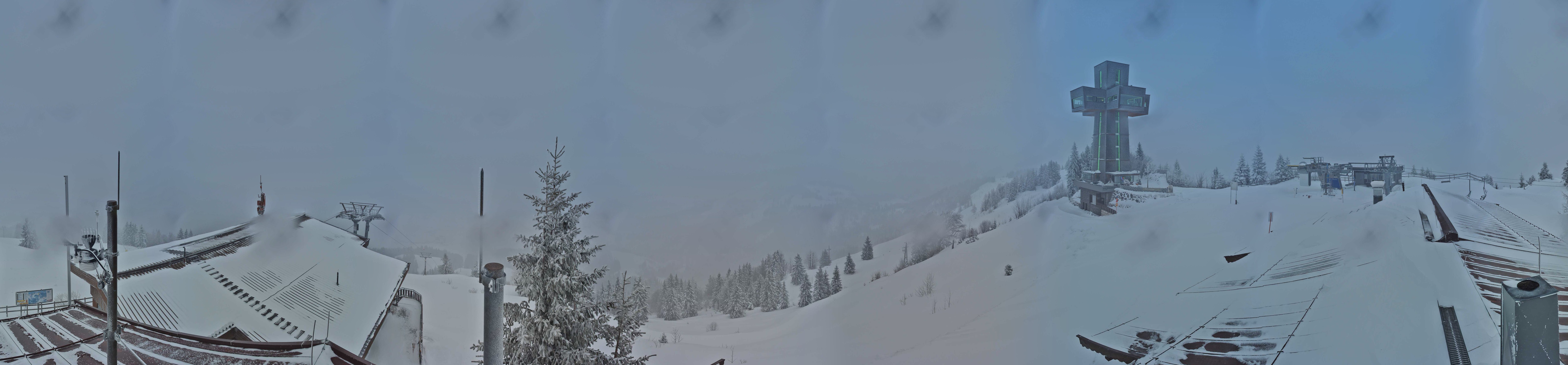 Archiv Foto Webcam Jakobskreuz im Pillerseetal