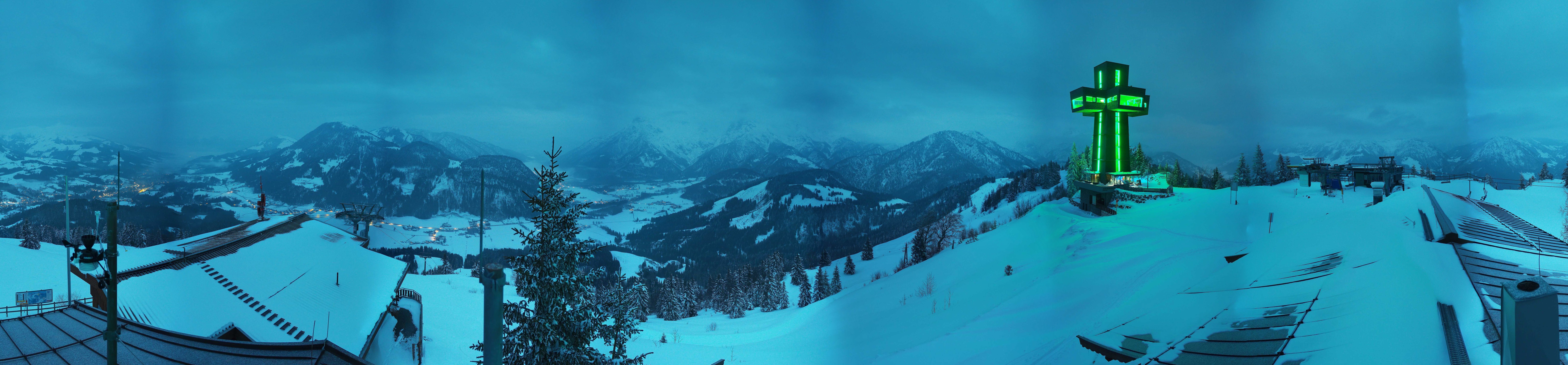 Archiv Foto Webcam Jakobskreuz im Pillerseetal