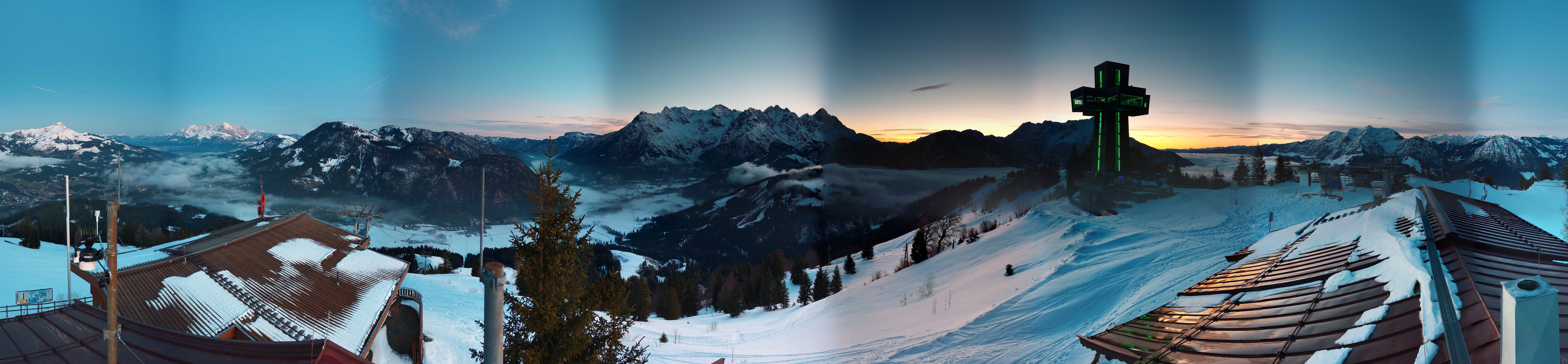 Archiv Foto Webcam Jakobskreuz im Pillerseetal