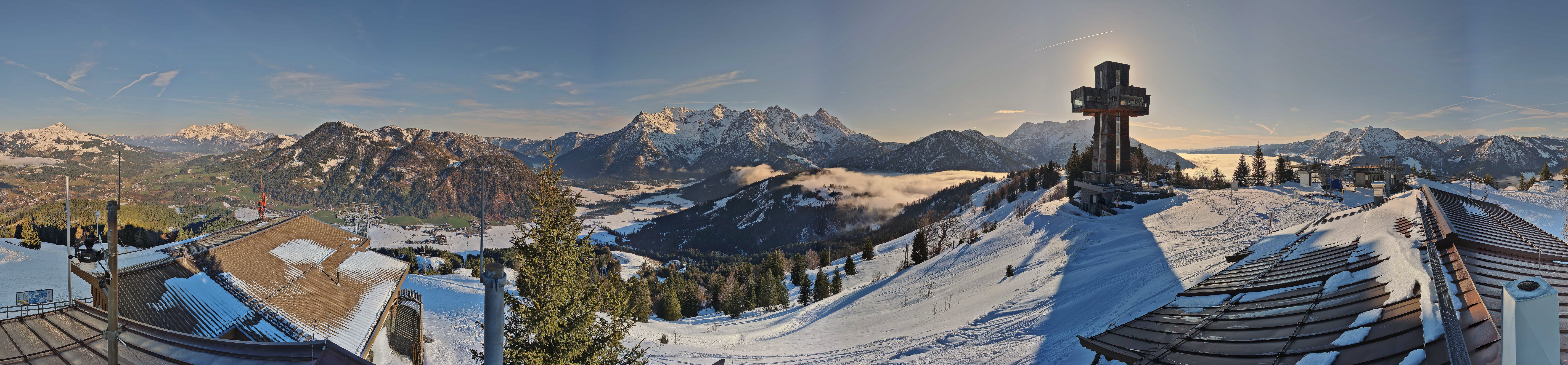 Archiv Foto Webcam Jakobskreuz im Pillerseetal