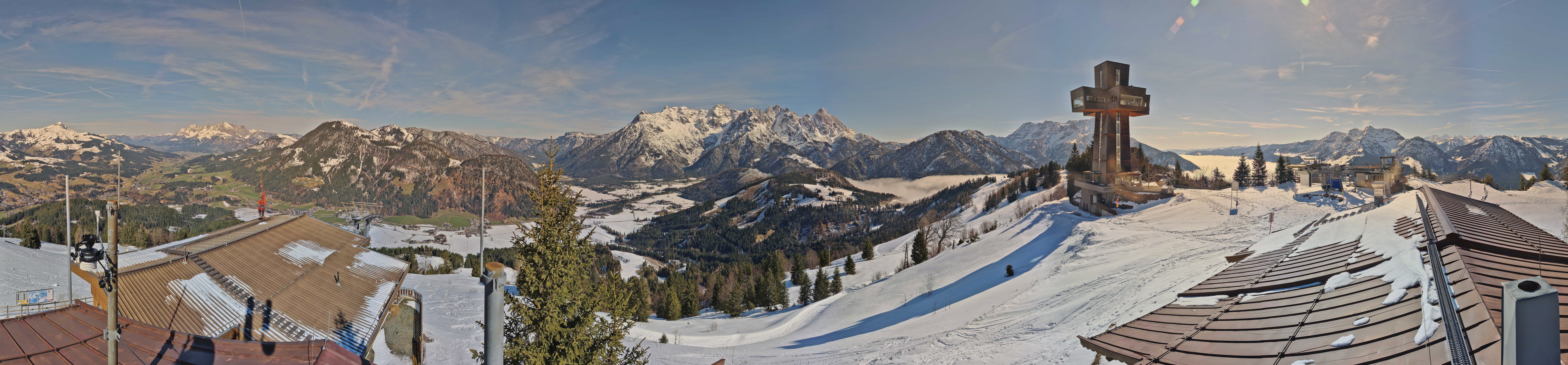 Archiv Foto Webcam Jakobskreuz im Pillerseetal