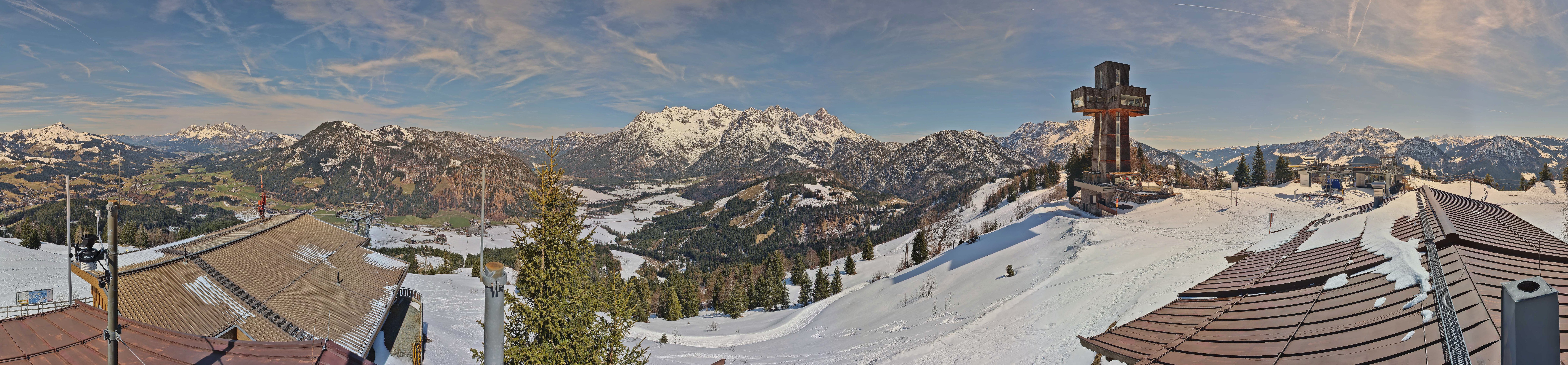 Archiv Foto Webcam Jakobskreuz im Pillerseetal
