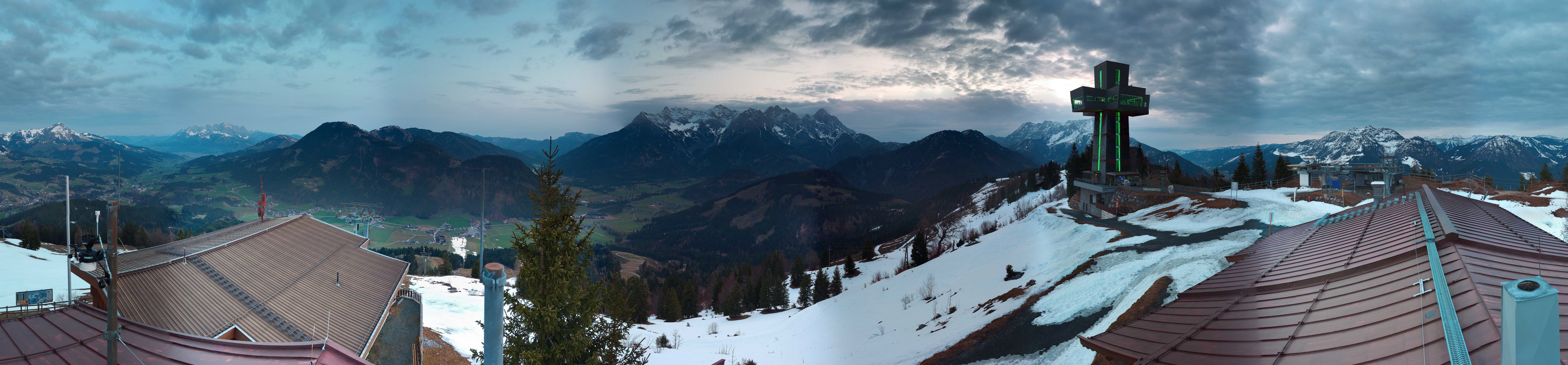 Archiv Foto Webcam Jakobskreuz im Pillerseetal