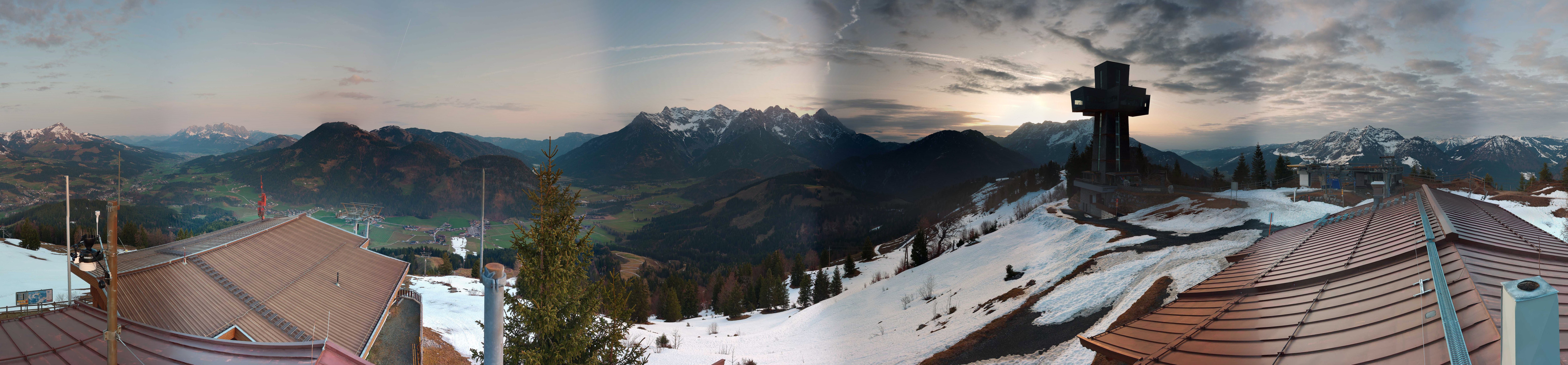 Archiv Foto Webcam Jakobskreuz im Pillerseetal