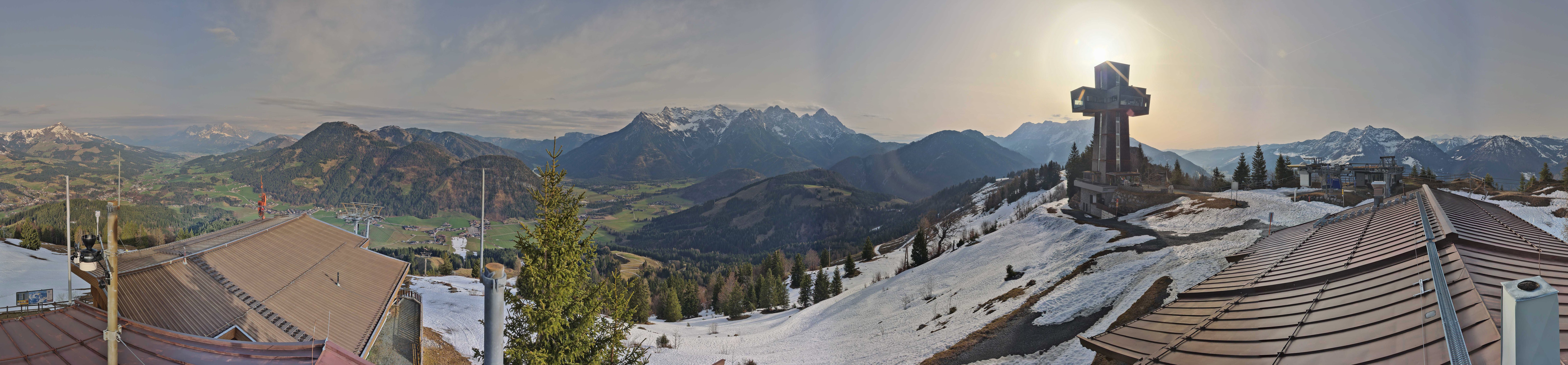 Archiv Foto Webcam Jakobskreuz im Pillerseetal