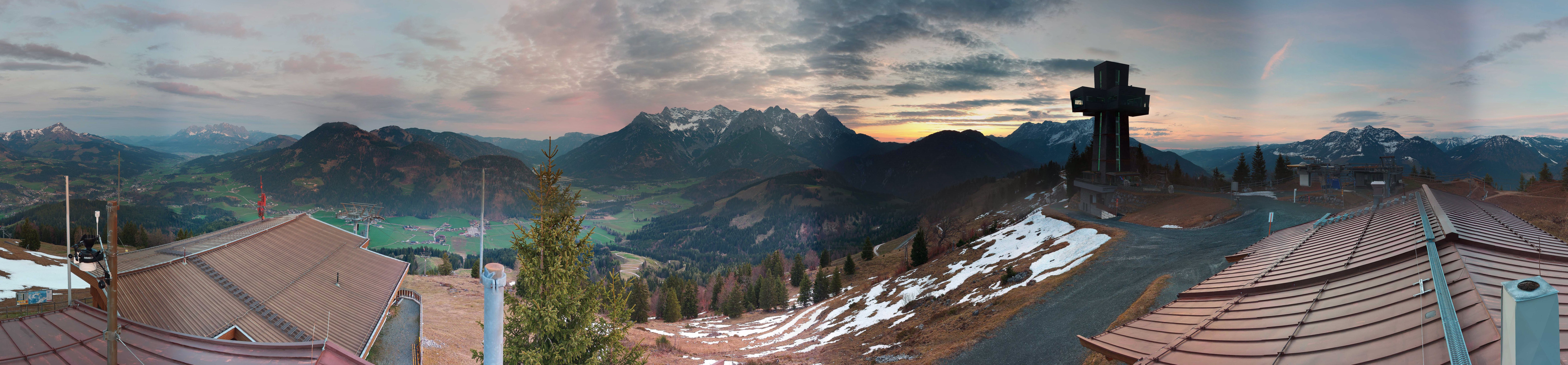 Archiv Foto Webcam Jakobskreuz im Pillerseetal