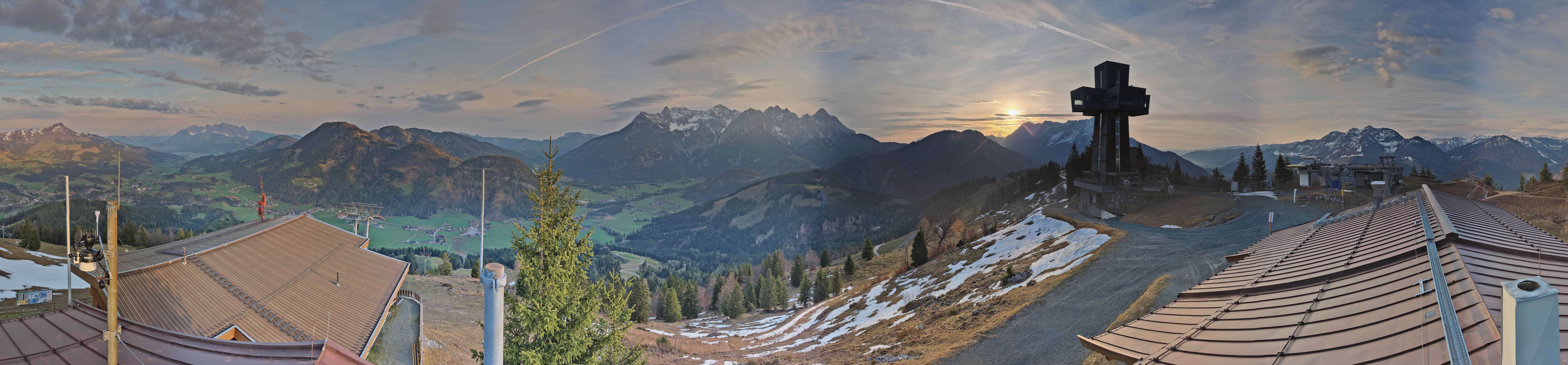 Archiv Foto Webcam Jakobskreuz im Pillerseetal