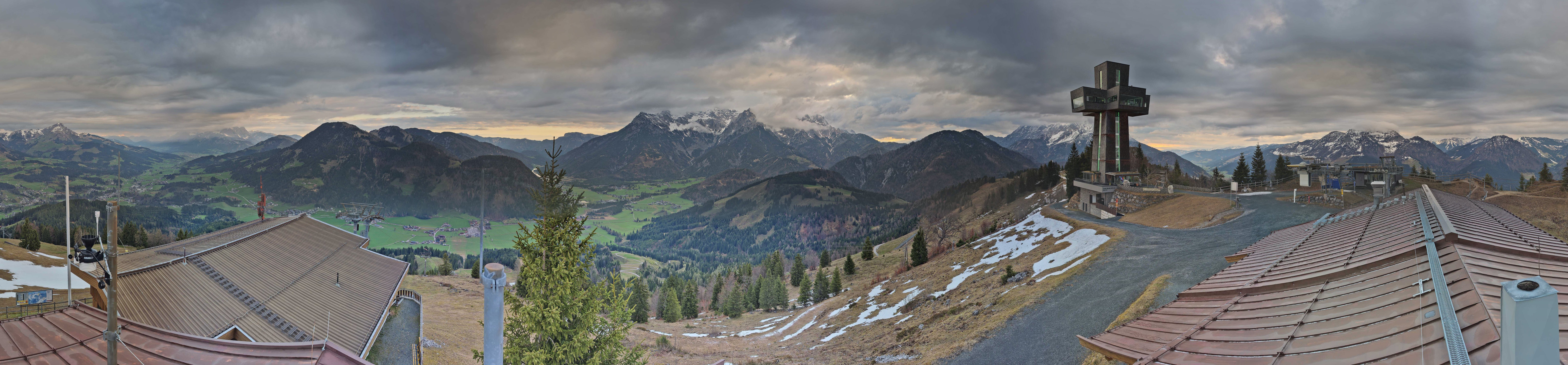 Archiv Foto Webcam Jakobskreuz im Pillerseetal
