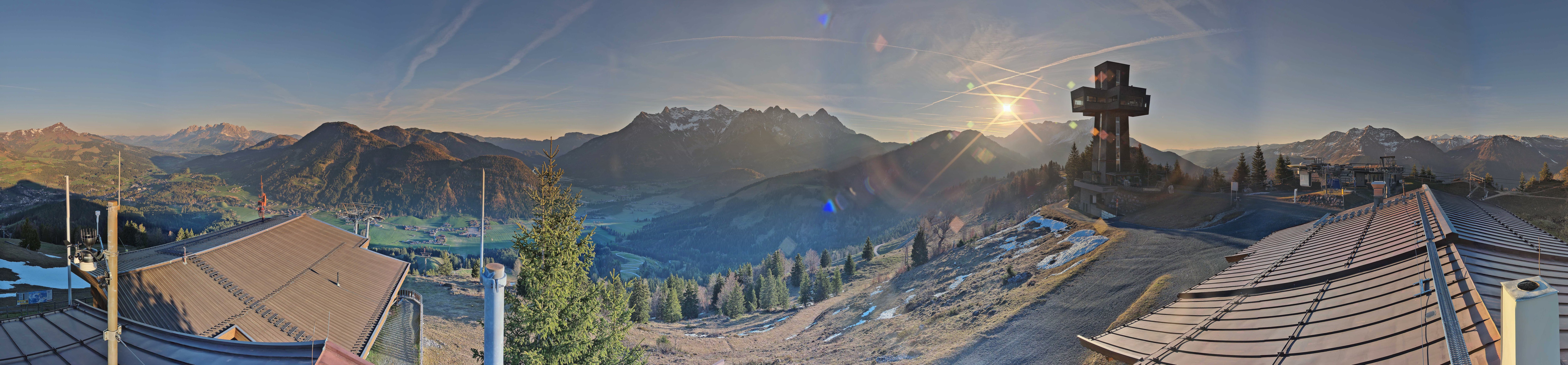 Archiv Foto Webcam Jakobskreuz im Pillerseetal