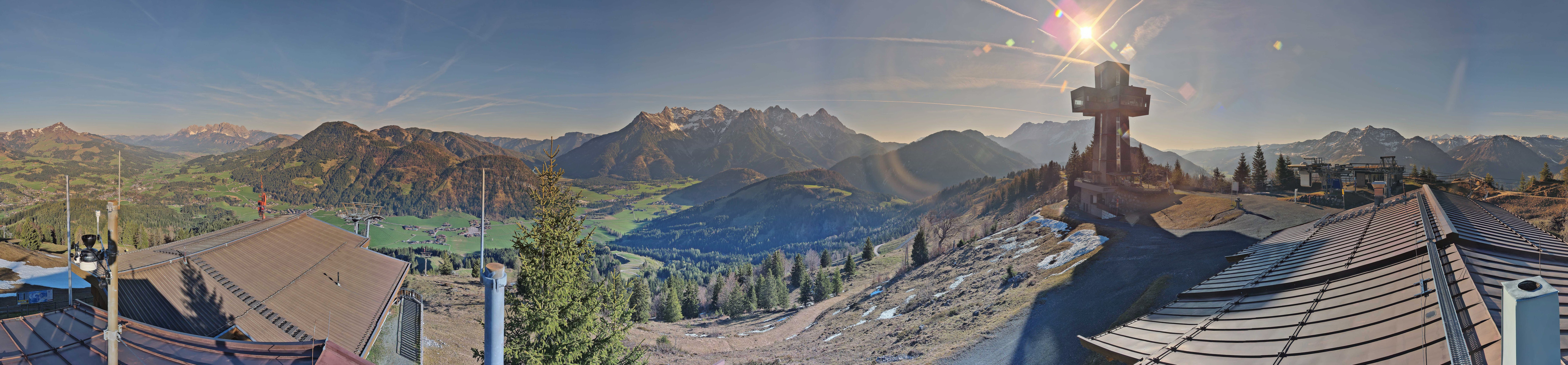 Archiv Foto Webcam Jakobskreuz im Pillerseetal