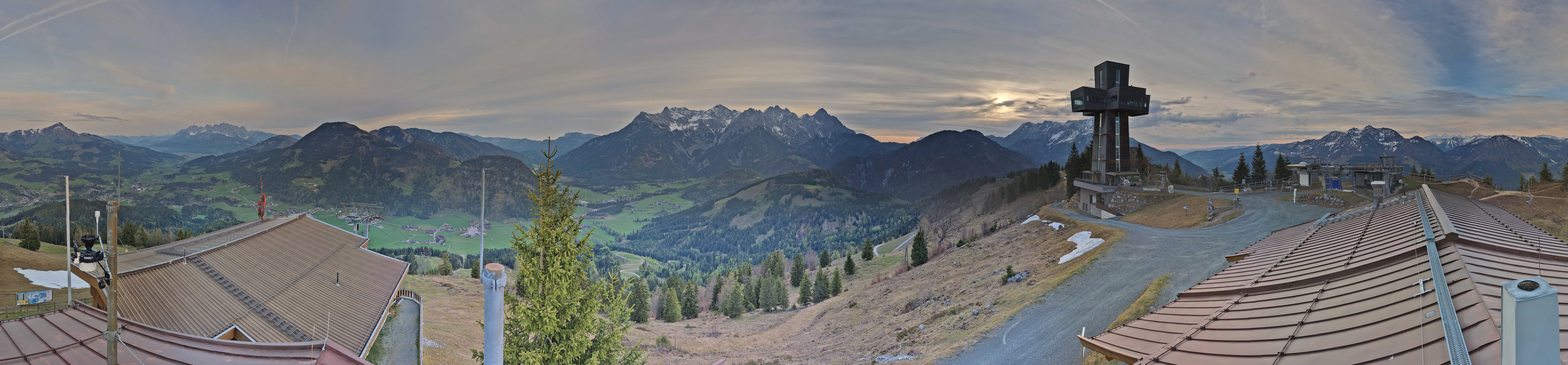 Archiv Foto Webcam Jakobskreuz im Pillerseetal