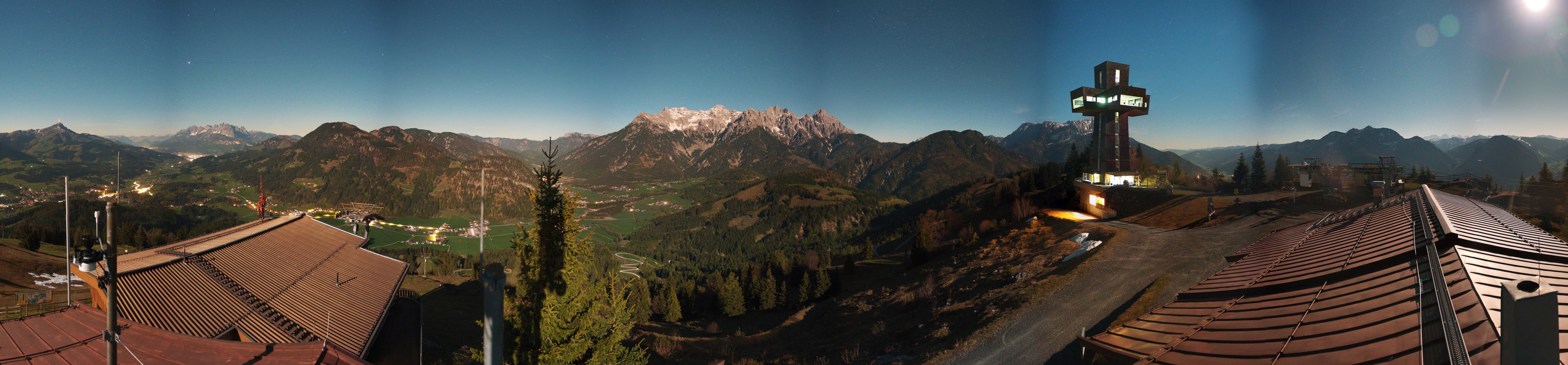 Archiv Foto Webcam Jakobskreuz im Pillerseetal