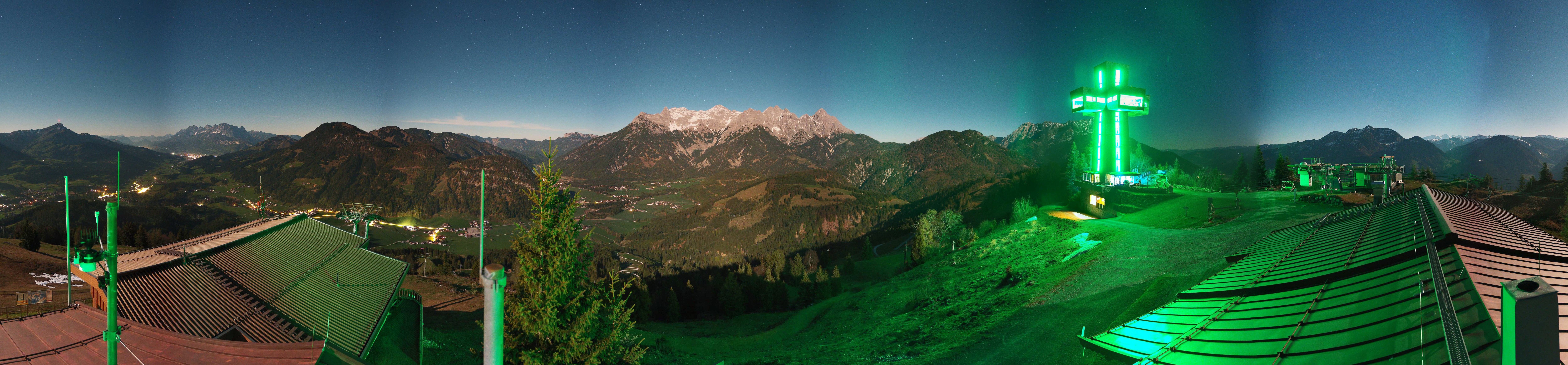 Archiv Foto Webcam Jakobskreuz im Pillerseetal