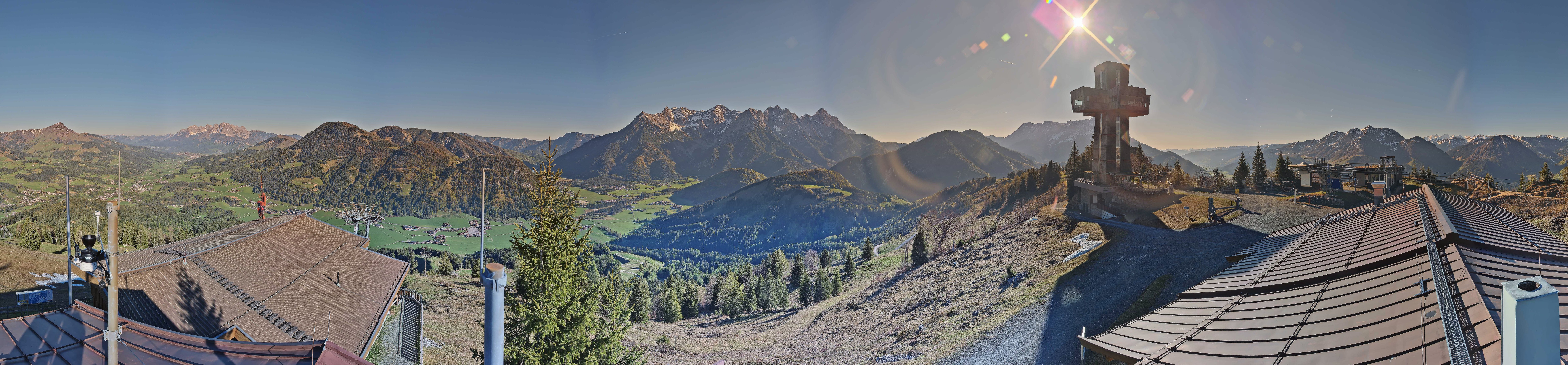Archiv Foto Webcam Jakobskreuz im Pillerseetal