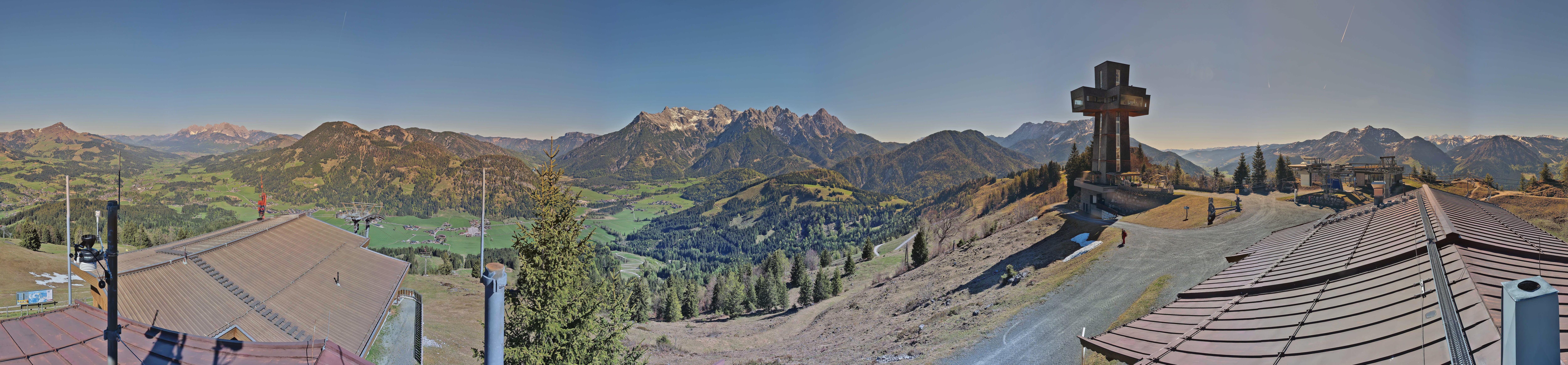 Archiv Foto Webcam Jakobskreuz im Pillerseetal