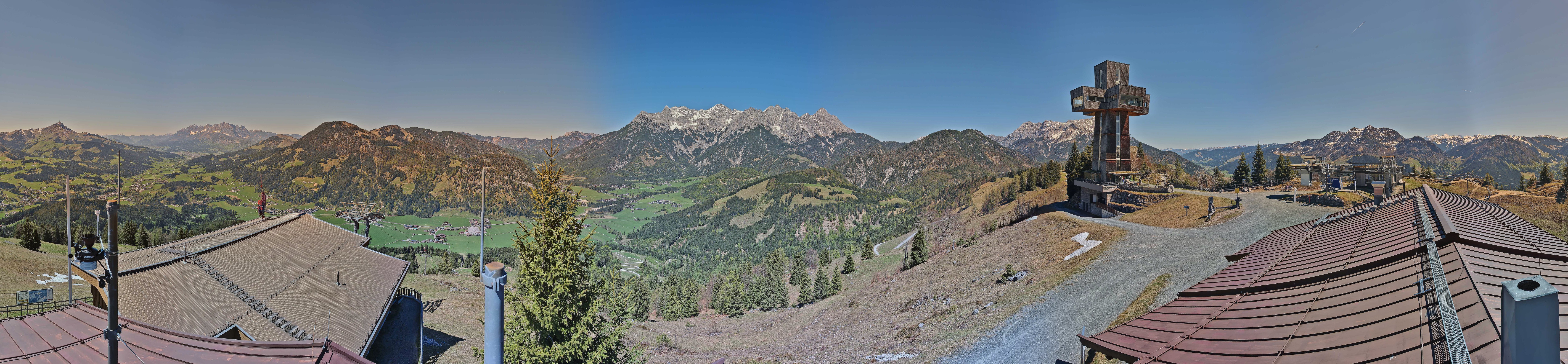 Archiv Foto Webcam Jakobskreuz im Pillerseetal