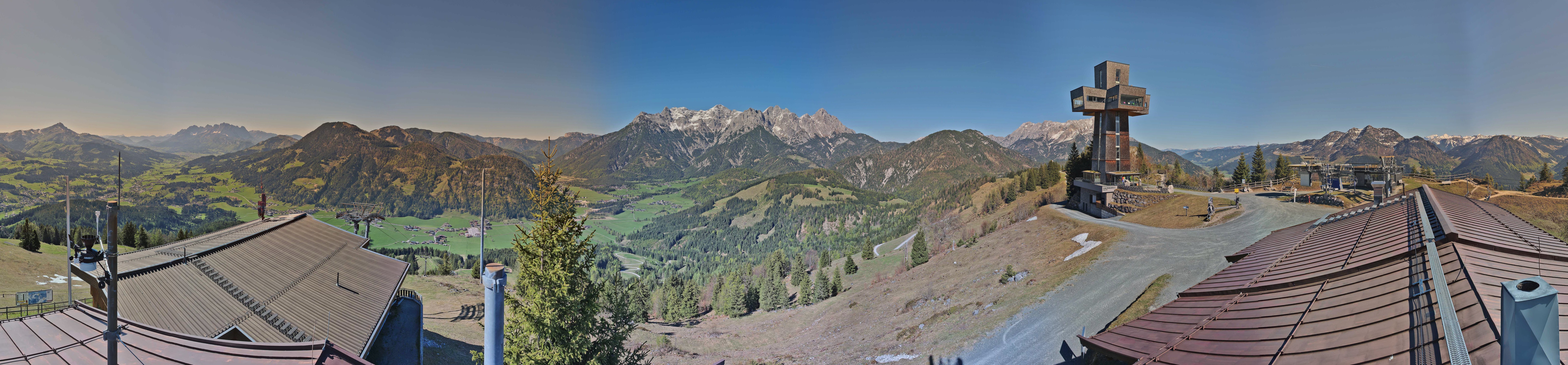 Archiv Foto Webcam Jakobskreuz im Pillerseetal