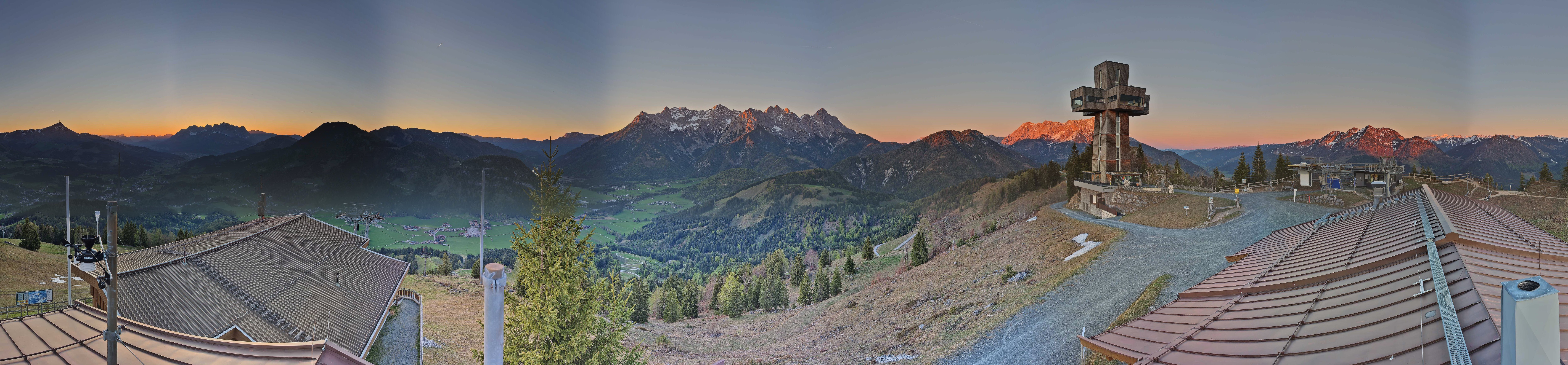 Archiv Foto Webcam Jakobskreuz im Pillerseetal