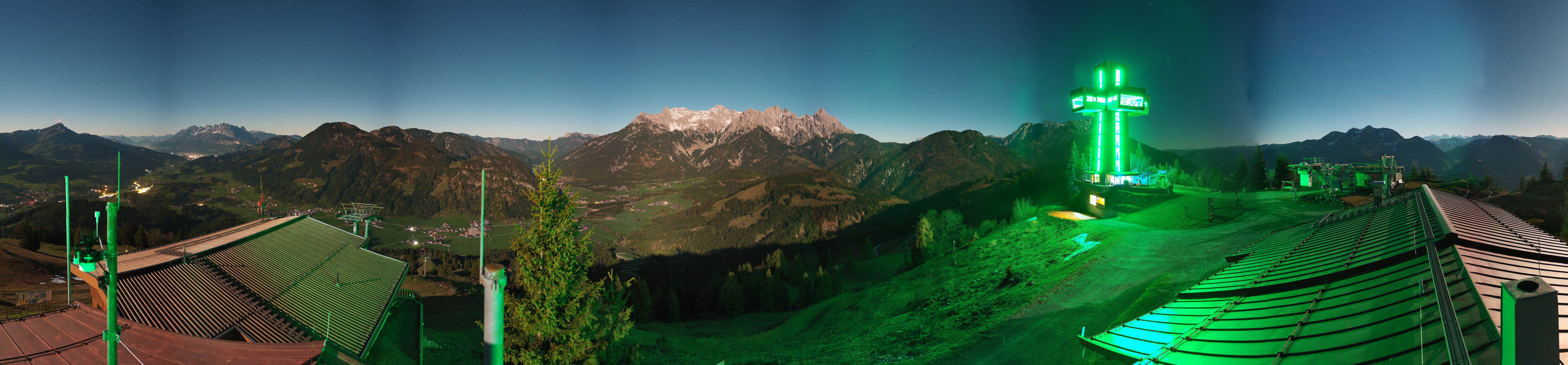Archiv Foto Webcam Jakobskreuz im Pillerseetal