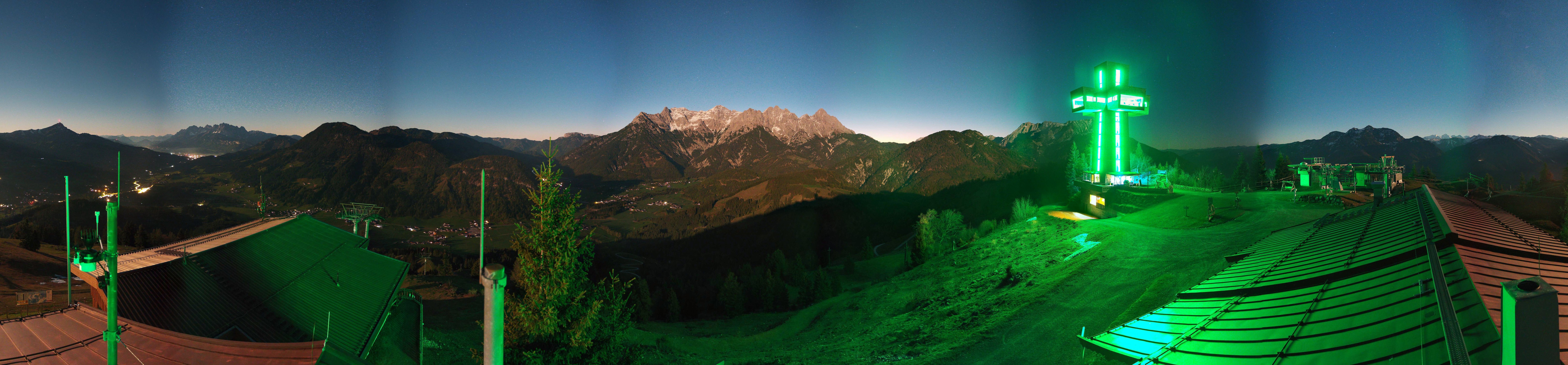 Archiv Foto Webcam Jakobskreuz im Pillerseetal