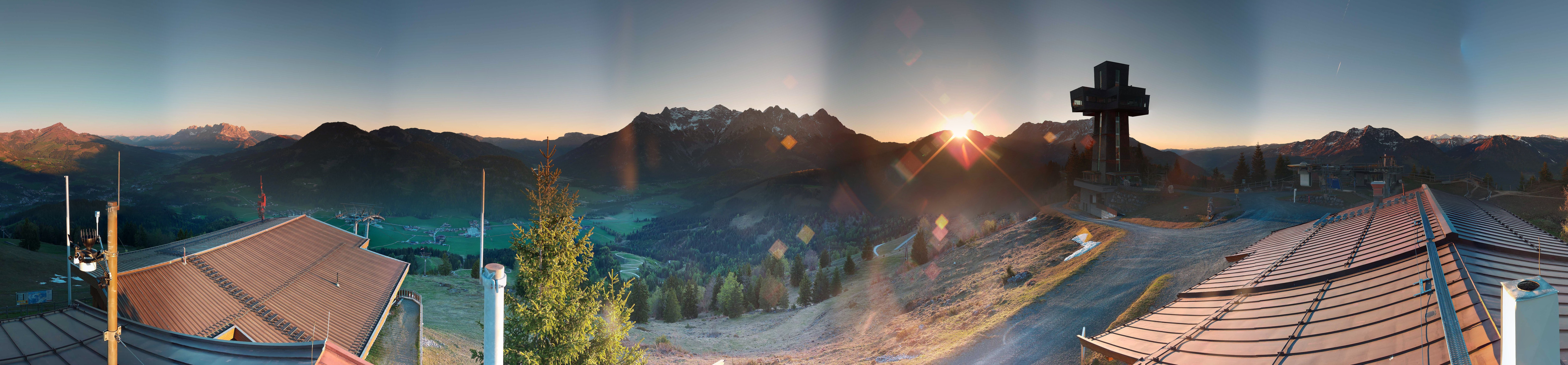Archiv Foto Webcam Jakobskreuz im Pillerseetal