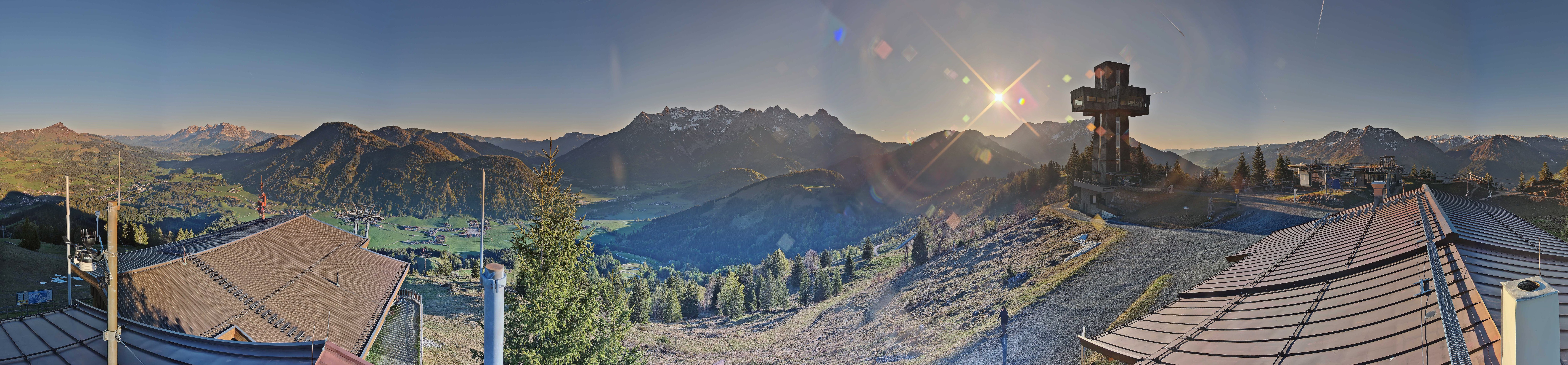 Archiv Foto Webcam Jakobskreuz im Pillerseetal