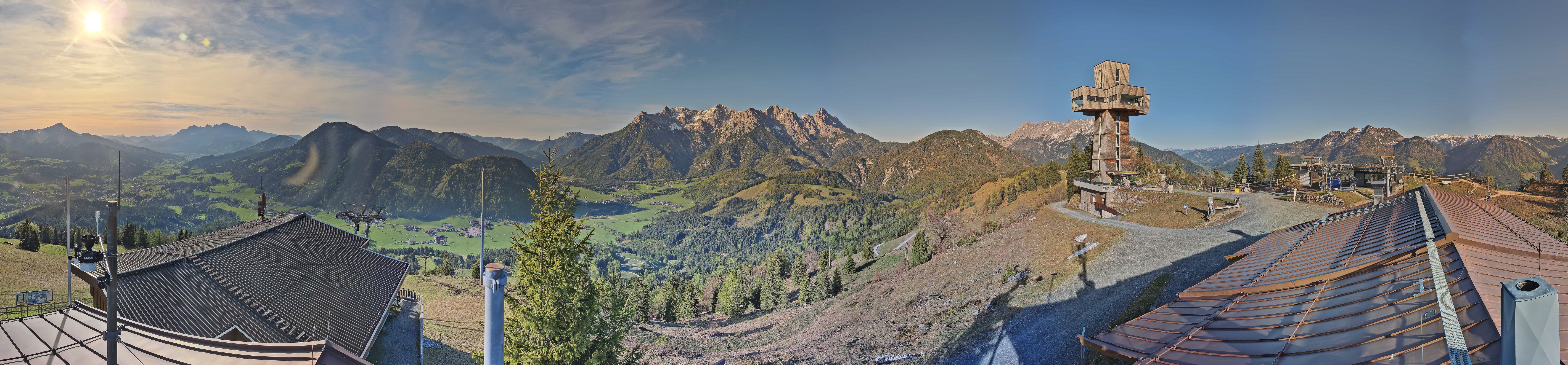 Archiv Foto Webcam Jakobskreuz im Pillerseetal
