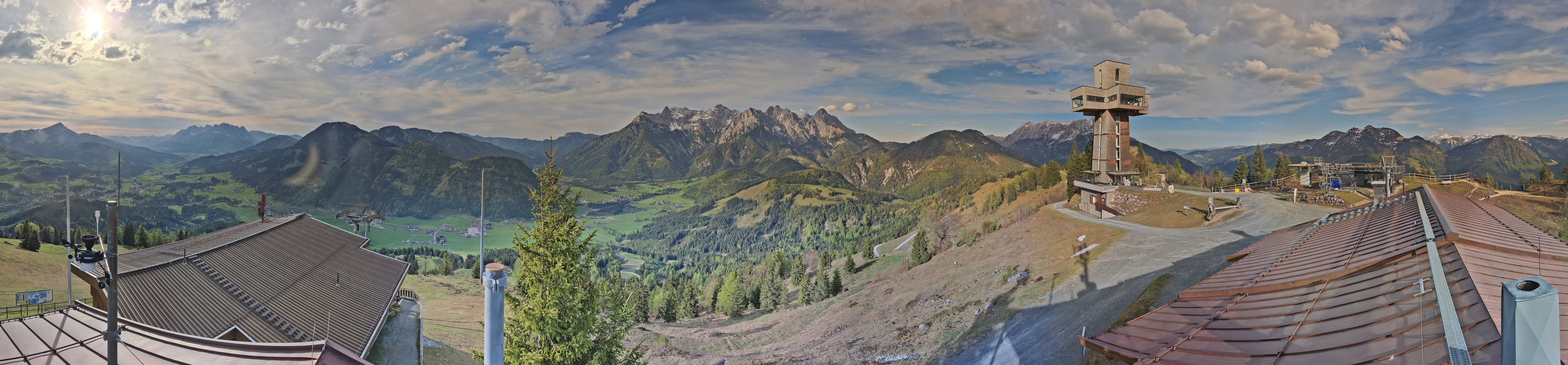 Archiv Foto Webcam Jakobskreuz im Pillerseetal