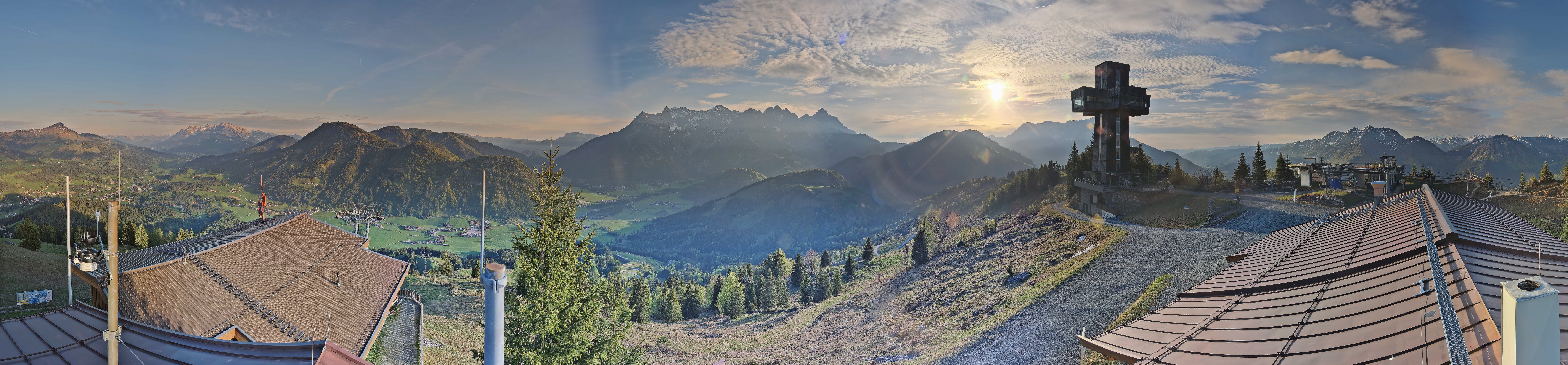 Archiv Foto Webcam Jakobskreuz im Pillerseetal