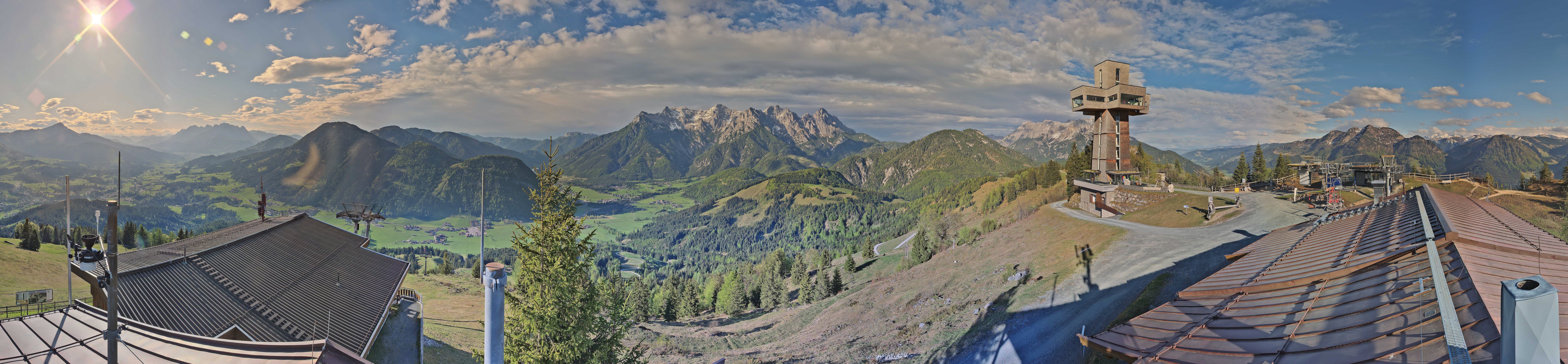 Archiv Foto Webcam Jakobskreuz im Pillerseetal