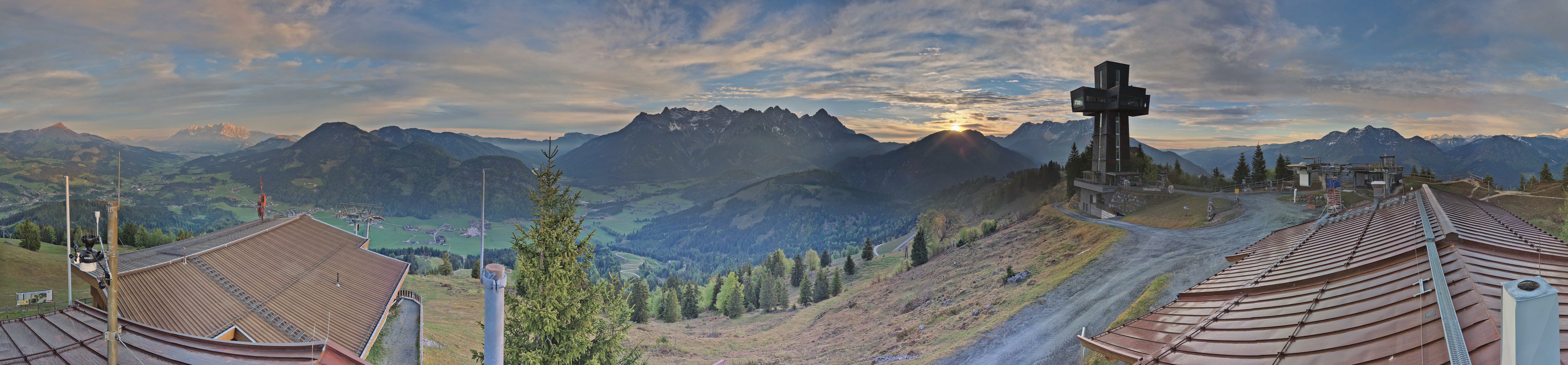 Archiv Foto Webcam Jakobskreuz im Pillerseetal