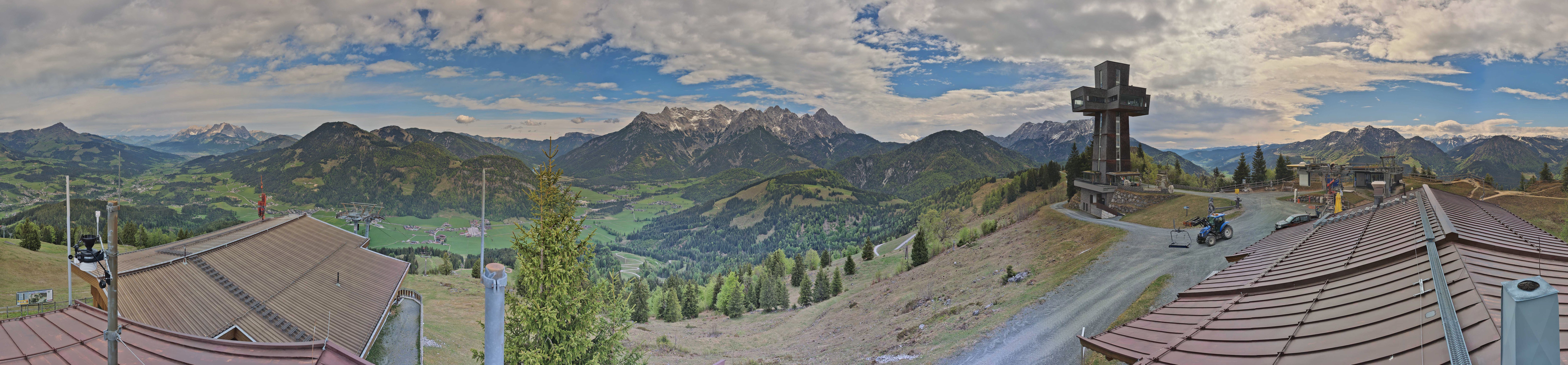 Archiv Foto Webcam Jakobskreuz im Pillerseetal