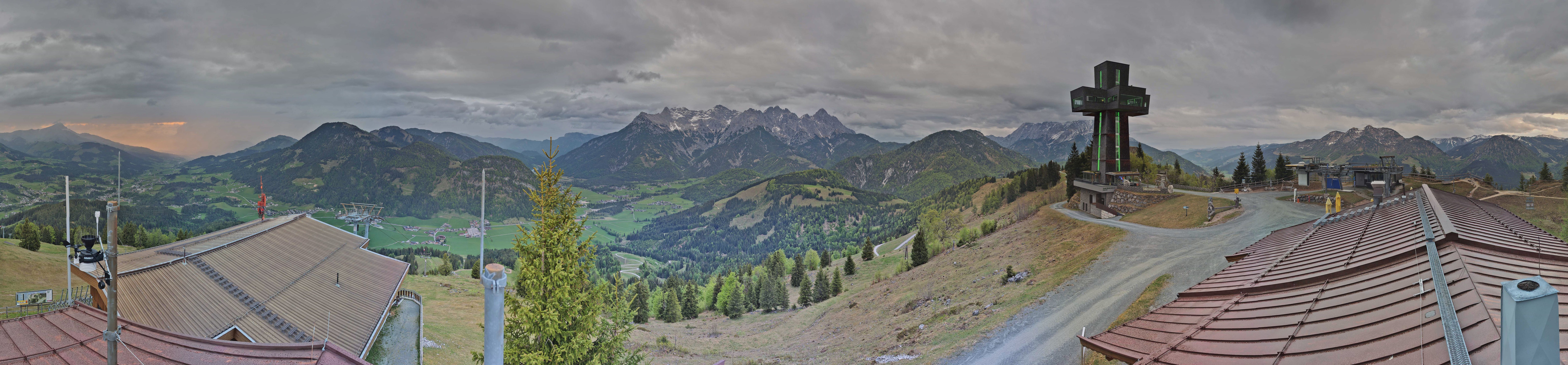 Archiv Foto Webcam Jakobskreuz im Pillerseetal