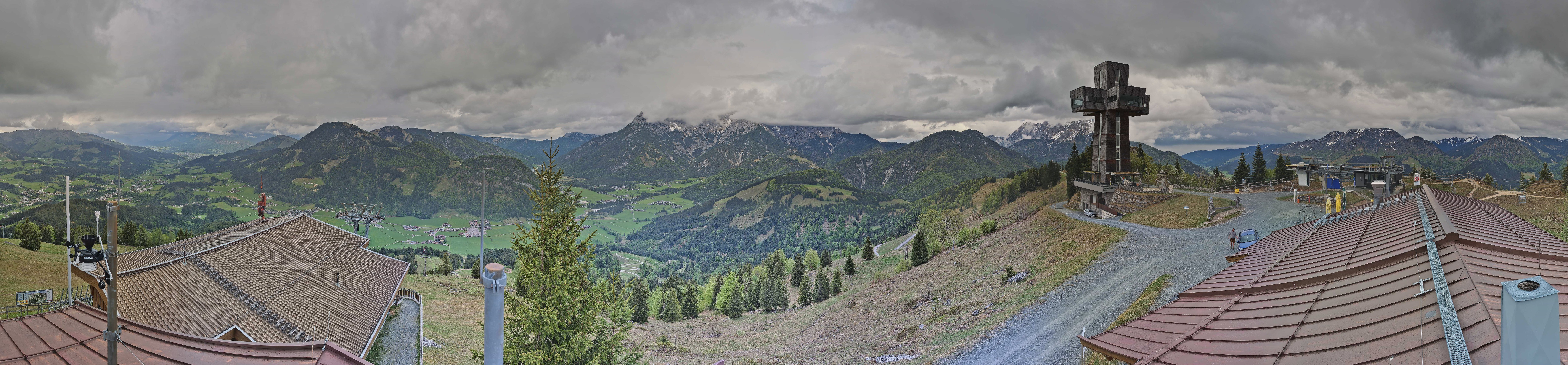 Archiv Foto Webcam Jakobskreuz im Pillerseetal