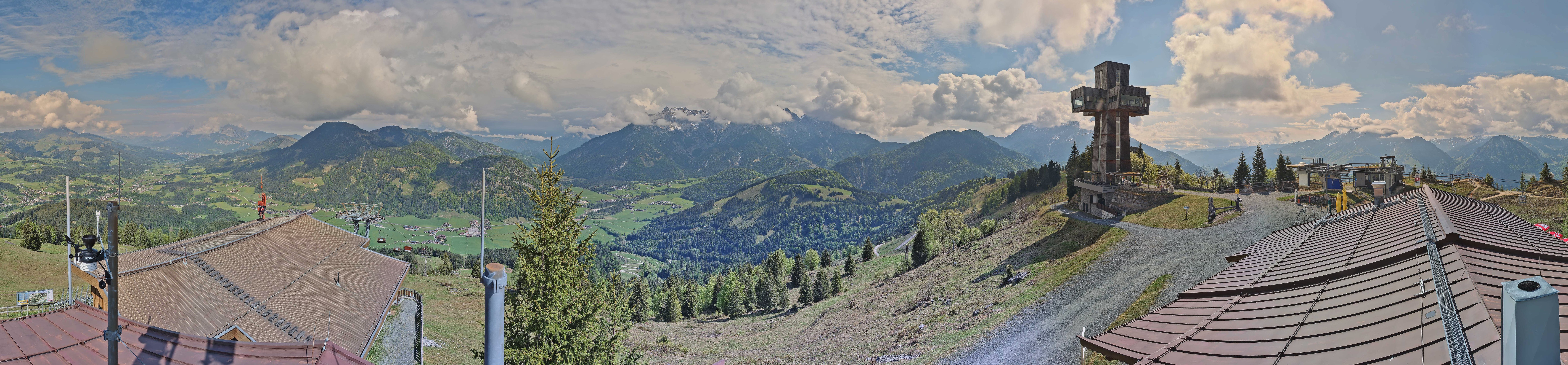 Archiv Foto Webcam Jakobskreuz im Pillerseetal