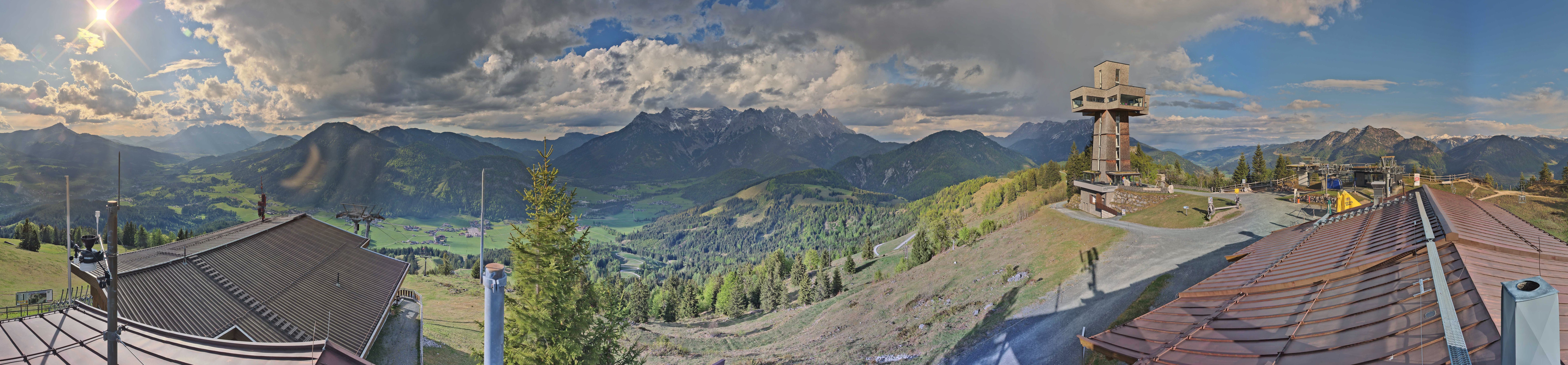 Archiv Foto Webcam Jakobskreuz im Pillerseetal