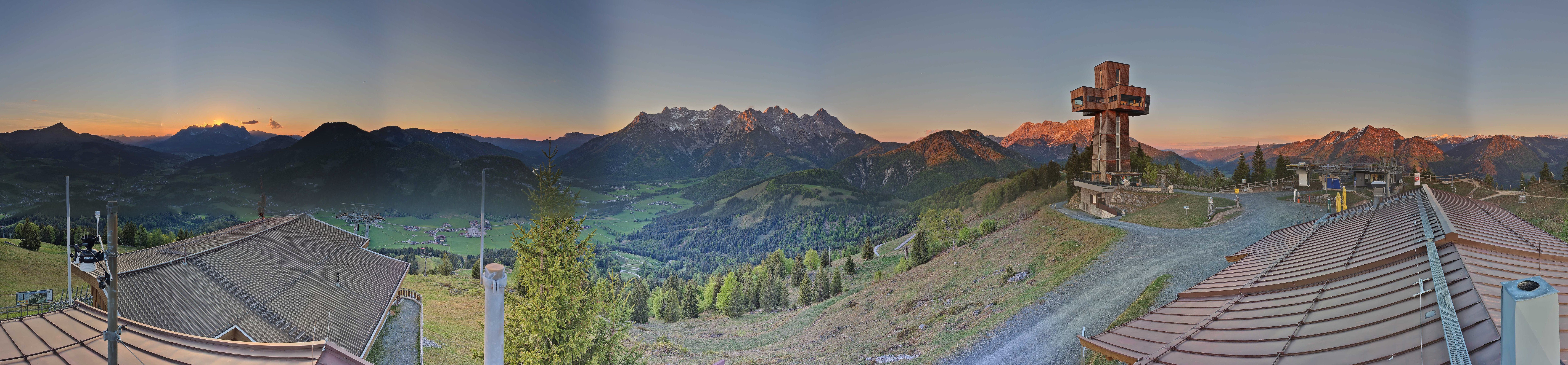Archiv Foto Webcam Jakobskreuz im Pillerseetal