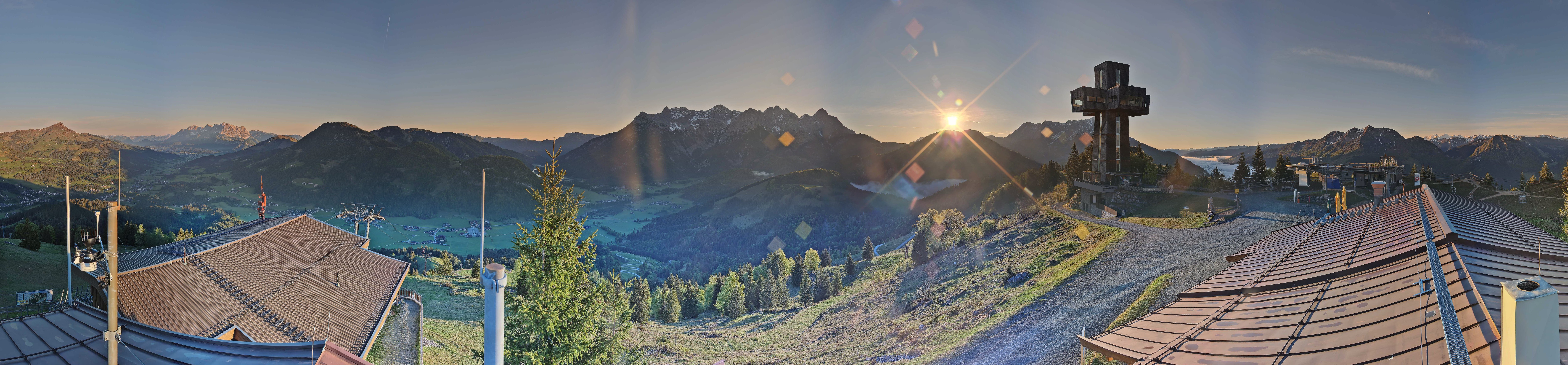 Archiv Foto Webcam Jakobskreuz im Pillerseetal