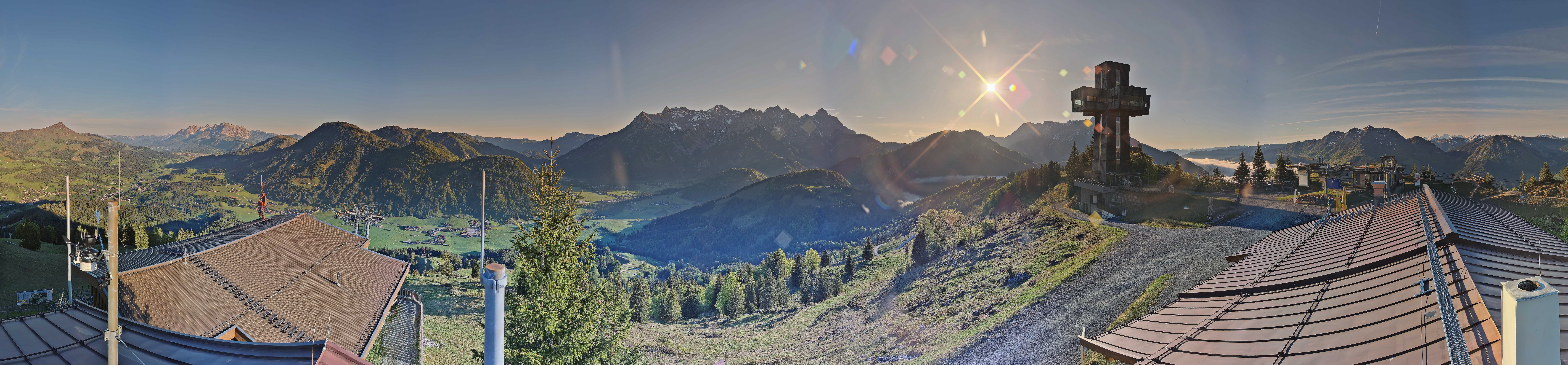 Archiv Foto Webcam Jakobskreuz im Pillerseetal